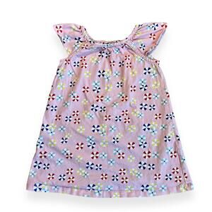 Hanna Andersson Cotton Dress Pink Summer Girls 100cm US 4